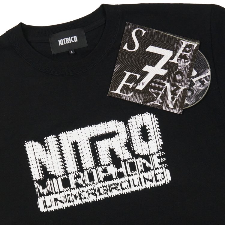 NITROの12年ぶりのフルアルバム「SE7EN」にCD付きTシャツのスペシャルセットが登場！